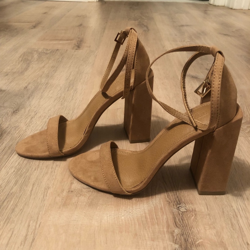 Nude asos heels